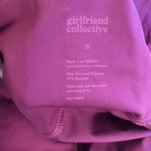 Girlfriend collective high waisted legging